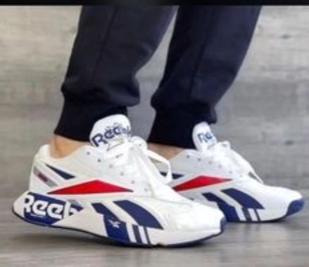 Reebok Caballero Blanco Azul Rojo
